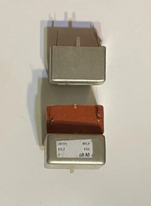 2x Quartz crystal filter MCF 10.7-15E, 10.7Mhz bnd 15Khz + datasheet + test data - Picture 1 of 12