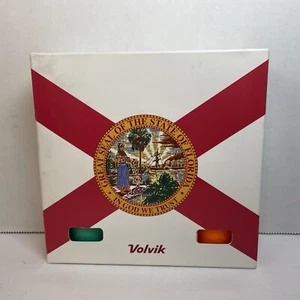 Volvik Vivid Limited Edition State Pack 6 Florida Golf Balls & Marker Set NEW! - Picture 1 of 5