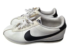 Scarpa da corsa Nike Cortez '72 OG in pelle bianca nera 819719-100 da uomo taglia 11,5 - Foto 1 di 10
