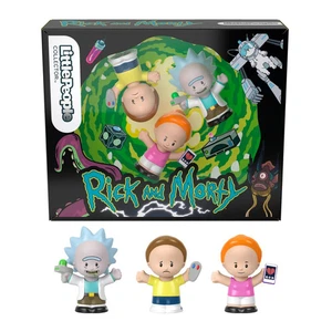 Rick & Morty Little People Collector Set Mattel Creations Exclusive NIB - Picture 1 of 7