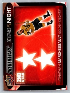 2021-22 Upper Deck Credentials #2S-1 Jonathan Marchessault Star of the Night - Imagen 1 de 2