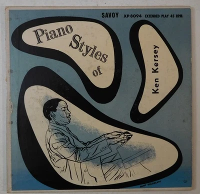 rare jazz KEN KERSEY Piano Styles of SAVOY 45 EP - Image 1 of 4