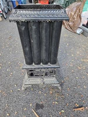 Antique Ornate Victorian Era Gas Stove Schneider & Stenkamp - Image 1 of 4