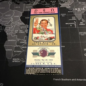 1995 Indianapolis Indy 500 Race Ticket Stub 79th Annual - Picture 1 of 2