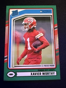 Panini Donruss 2024 - Clasificado Novato Xavier Digno #398 Prueba de Prensa Verde (RC) - Imagen 1 de 2