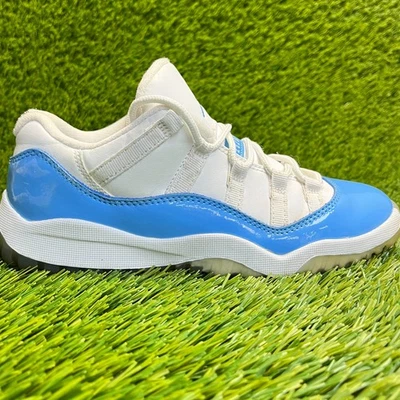 Nike Air Jordan 11 ретро мальчиков размер 3Y синий белый Athletic кожаные туфли кроссовки - Изображение 1 из 4