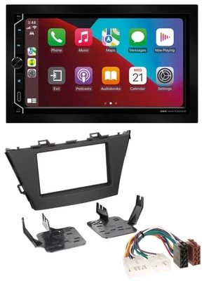 ESX 2DIN DAB USB MP3 Bluetooth Autoradio für Toyota Prius+ (ab 2012) - Bild 1 von 4