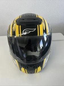 Fulmer Modus AF-M Modular ATV/Motorcycle Helmet Yellow XXXL - Picture 1 of 9