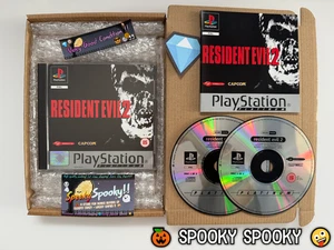 Resident Evil 2 PS1 Platinum - UK PAL VGC CIB with Natural Disc's - Tracked - Picture 1 of 11