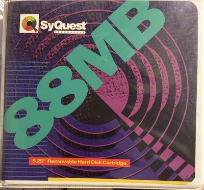 SYQUEST TECHNOLOGY 88MB 5.25 Removable Hard Disk Cartridge  - Image 1 of 4