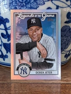 Derek Jeter 2023 Topps Series 2 Legends of the Game No. LG-1 - Near Mint/Mint - Image 1 of 4