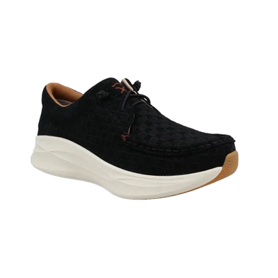 Twisted X Ladies Feather X™ Casual Black Driving Moc Shoe WCAU016 - Image 1 of 4