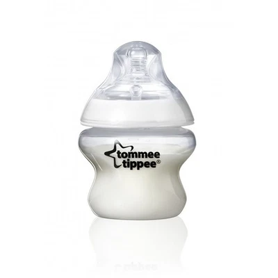 Biberon Flusso Lento 150 ml 0+M Anticolica Trasparente TOMMEE TIPPEE - Immagine 1 di 2