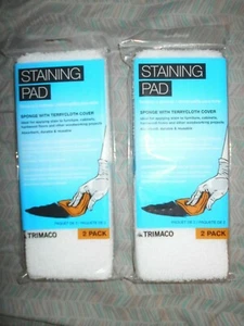 Trimaco Two Packs Of 2 Each Staining Pad's - Picture 1 of 1
