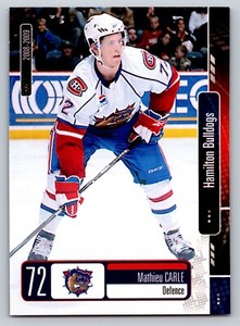Mathieu Carle 2008-09 Hamilton Bulldogs