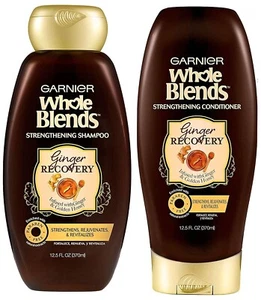 Garnier Whole Blends Ginger Recovery Strengthening Shampoo And Conditioner Set - Picture 1 of 6