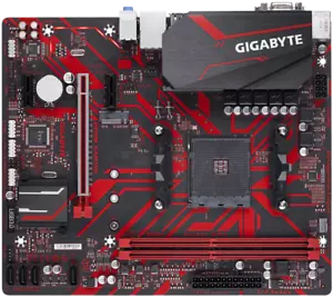 GIGABYTE B450M GAMING Hauptplatine AMD B450 Sockel AM4 DDR4 M.2 m-ATX VGA Ryzen - Bild 1 von 4