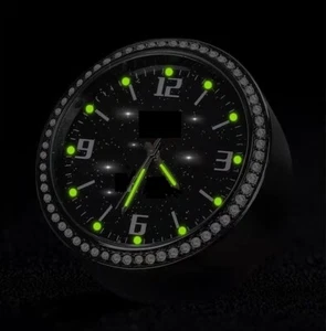 Car Interior Accessories Luminous Shining Digital Watch Quartz Clock Car Clock - Picture 1 of 4