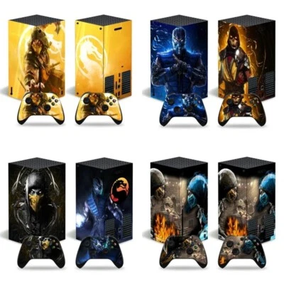 Mortal Kombat 1 Skin XBox Serie X STICKERS Peau De Vinyle 2 Autocollant  Manette - Photo 1/4