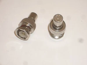 2X AIM BNC MALE 50OHM TERMINATOR DUMMY LOAD - Picture 1 of 1
