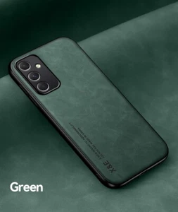 Per Samsung S24 Ultra S23 FE S22 S21 S25 A54 A55 Pelle Magnetico Custodia Cover - Zdjęcie 1 z 17