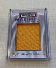 Mario Lemieux 2014-15 In The Game Used Maximum Memorabilia Patch #/45 Pittsburgh