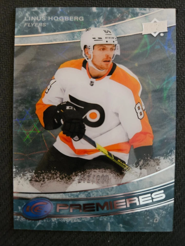 2022-23 Upper Deck Ice LINUS HOGBERG #190 #ed 212/999 Rookie PREMIERES - Image 1 of 1
