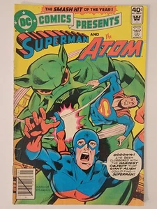 DC COMICS PRESENTS #15 WHITMAN NEWSSTAND VARIANT SUPERMAN THE ATOM - Picture 1 of 2
