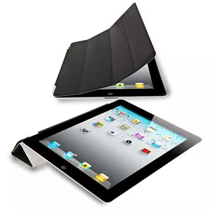 Pink iPad 2/3 Smart Back Cover Soft Rubberized Compatible With iPad Smart Case - Picture 1 of 3