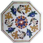 12" Marble Coffee Center Table Top Marquetry Inlay Christmas Special Sale H4324