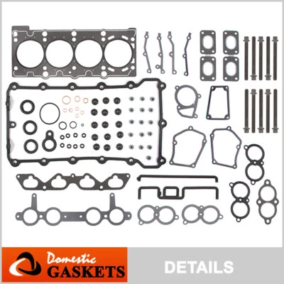 Fits 91-95 BMW 318i 318is 318ti 1.8L DOHC Head Gasket Set Bolts M42B18 - Image 1 of 4