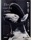 1996 Uniden Satellite TV System Vintage Print Ad Bull Terrier In Wig Dog Photo 