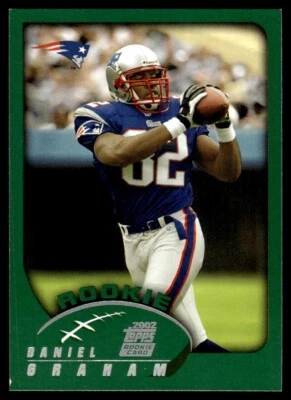 2002 Topps Daniel Graham Rookie New England Patriots #339 - Image 1 of 2