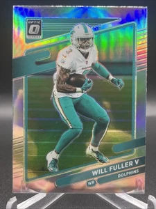 Will Fuller V 2021 Donruss Optic Silver Holo Prizm SP 🔥 Dolphins - Picture 1 of 2