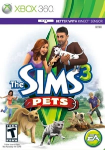 The Sims 3: Pets For Xbox 360 Simulation  Very Good 5E - Picture 1 of 3