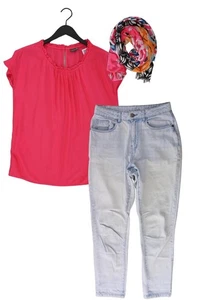 Completo moda donna taglia M con Street One camicetta taglia 38 e panno - Imagen 1 de 8