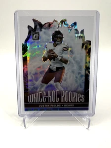 2021 Donruss Optic White Hot Rookies Black Pandora Justin Fields RC 07/25 - Bild 1 von 2
