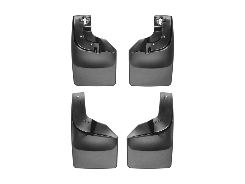 Guardabarros sin taladro WeatherTech - 110066-120066 - negro Foto 1 de 4