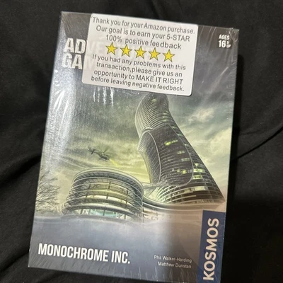 Adventure Game Discover the Story Monochrome Inc (Kosmos 2020)  NEW SEALED BOX - Image 1 of 4