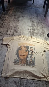 WHITNEY HOUSTON T-SHIRT creme - Größe XL - siehe Bilder, tolles Stück - Bild 1 von 9