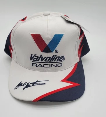 Vintage Valvoline NASCAR Racing #6 Mark Martin Cap Hat Adjustable SnapBack - Image 1 of 4