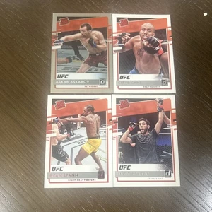 2021 Panini Chronicles UFC Rookie Lot Holo/Base - Gane Askarov Spann Schnell - Picture 1 of 1