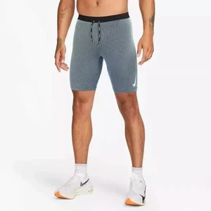 NWT Nike AeroSwift FN3369 013 Men's Dri-FIT ADV Running 1/2-Length Tights M - Picture 1 of 12