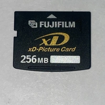 🔥 Fujifilm 🔥 xD Picture Card 256MB Memory Card (Fits Olympus)  ✅ TESTED ✅ - Image 1 of 2
