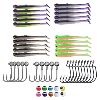 Outdoor Fishing Fishing Lure Set Multi-Rig Fishing Compact And Portable - Image 1 of 4