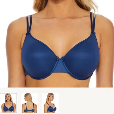 Sutiã novo com etiquetas Chantelle 1241 básico invisível suporte liso com aro camiseta 34DD - Imagem 1 de 4