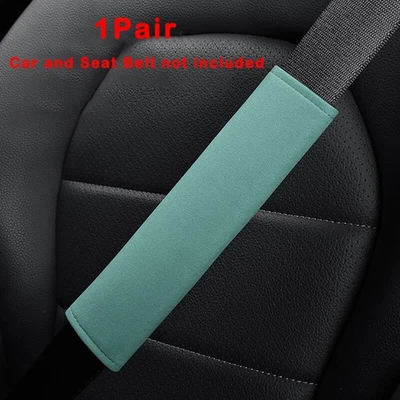 Par de almohadillas de hombro para cinturón de seguridad para automóvil cojín protector automático universal Foto 1 de 4