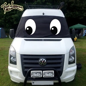 Cubierta de pantalla para ventana Crafter Mercedes Sprinter cámper ciega furgoneta envolvente ojos - Imagen 1 de 3