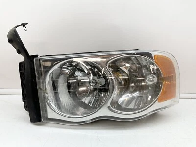 2002 - 2005 DODGE RAM 1500 1500 ЛЕВАЯ СО СТОРОНЫ ВОДИТЕЛЯ LH ГАЛОГЕННАЯ ФАРА OEM - Изображение 1 из 4