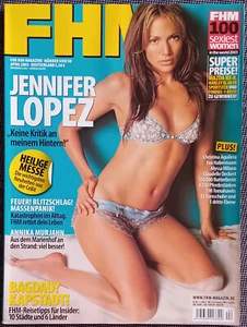 FHM Magazin April 2003 - Jennifer Lopez - Bild 1 von 1